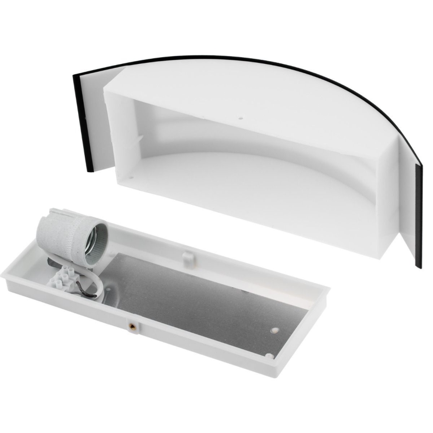 Iluminação de parede exterior 1xE27/14W/230V IP44 preto