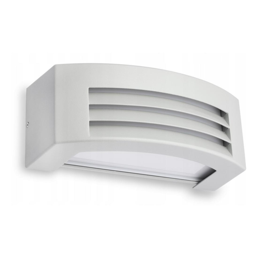 Iluminação de parede exterior 1xE27/14W/230V IP54 cinzento