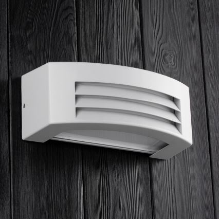 Iluminação de parede exterior 1xE27/14W/230V IP54 cinzento