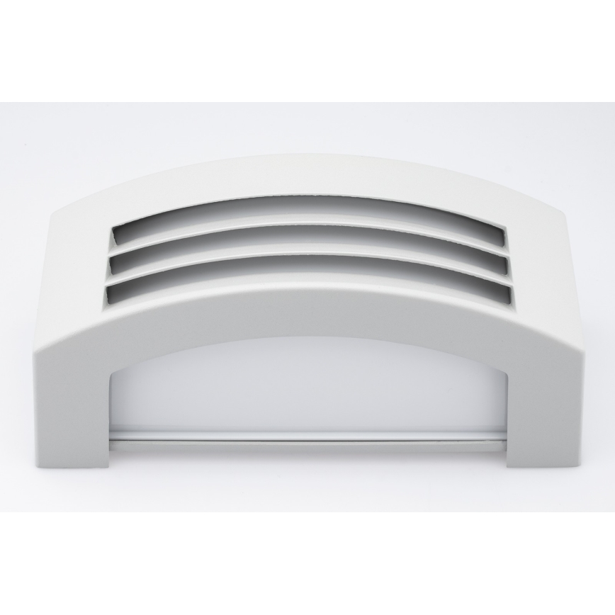 Iluminação de parede exterior 1xE27/14W/230V IP54 cinzento