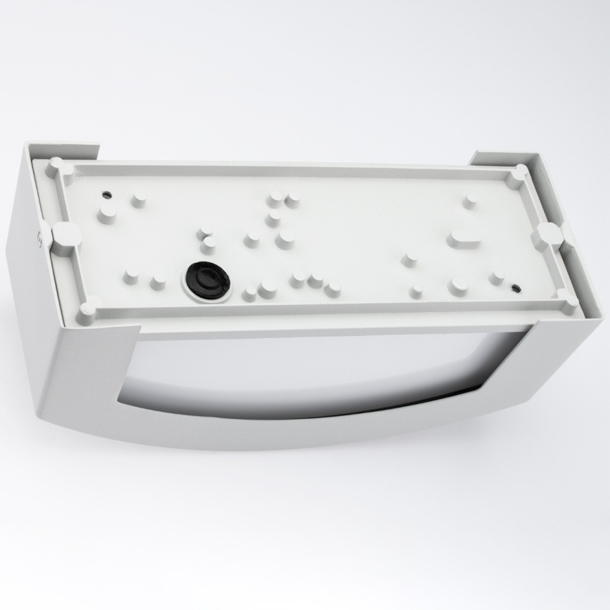 Iluminação de parede exterior 1xE27/14W/230V IP54 cinzento