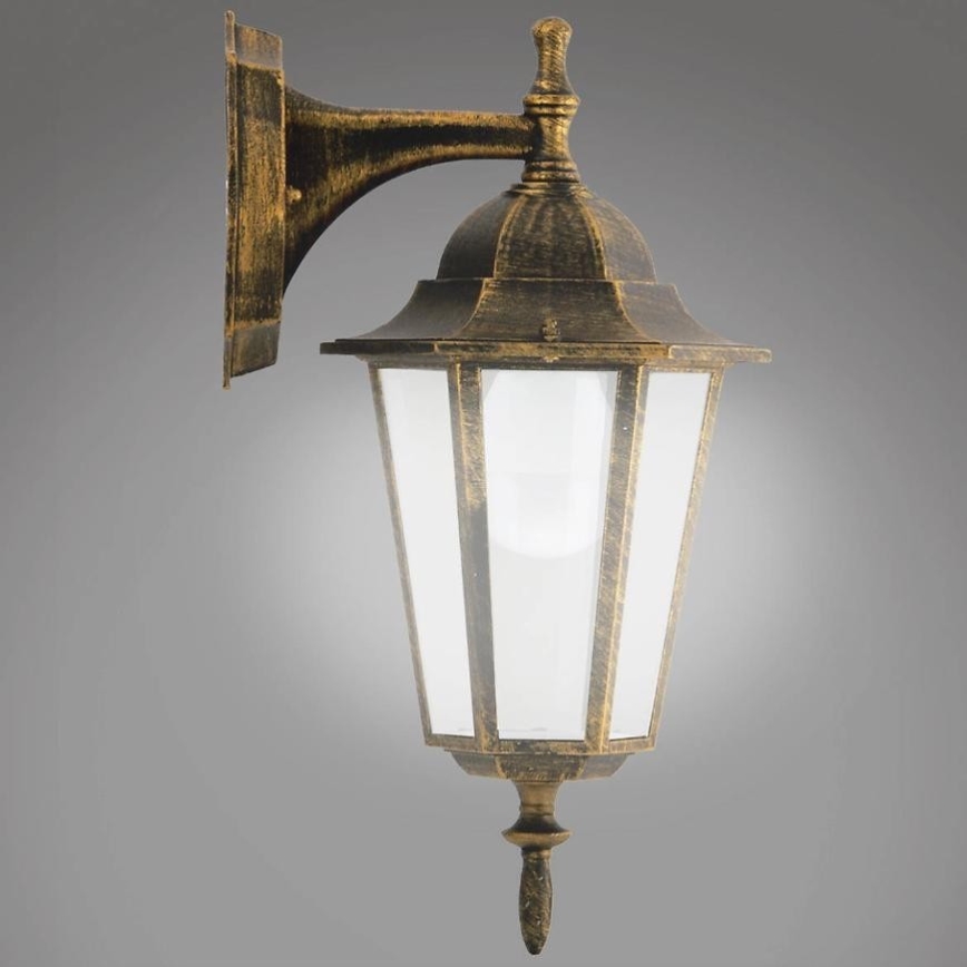 Iluminação de parede exterior 1xE27/20W/230V IP43 pátina