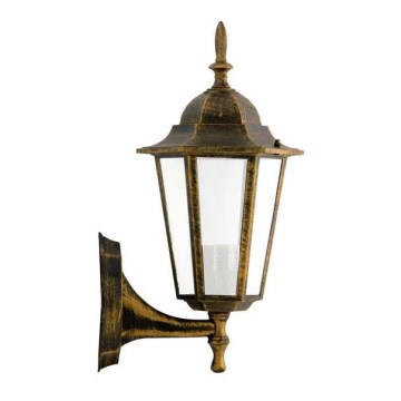 Iluminação de parede exterior 1xE27/20W/230V IP43 pátina