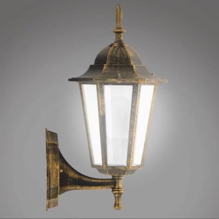 Iluminação de parede exterior 1xE27/20W/230V IP43 pátina