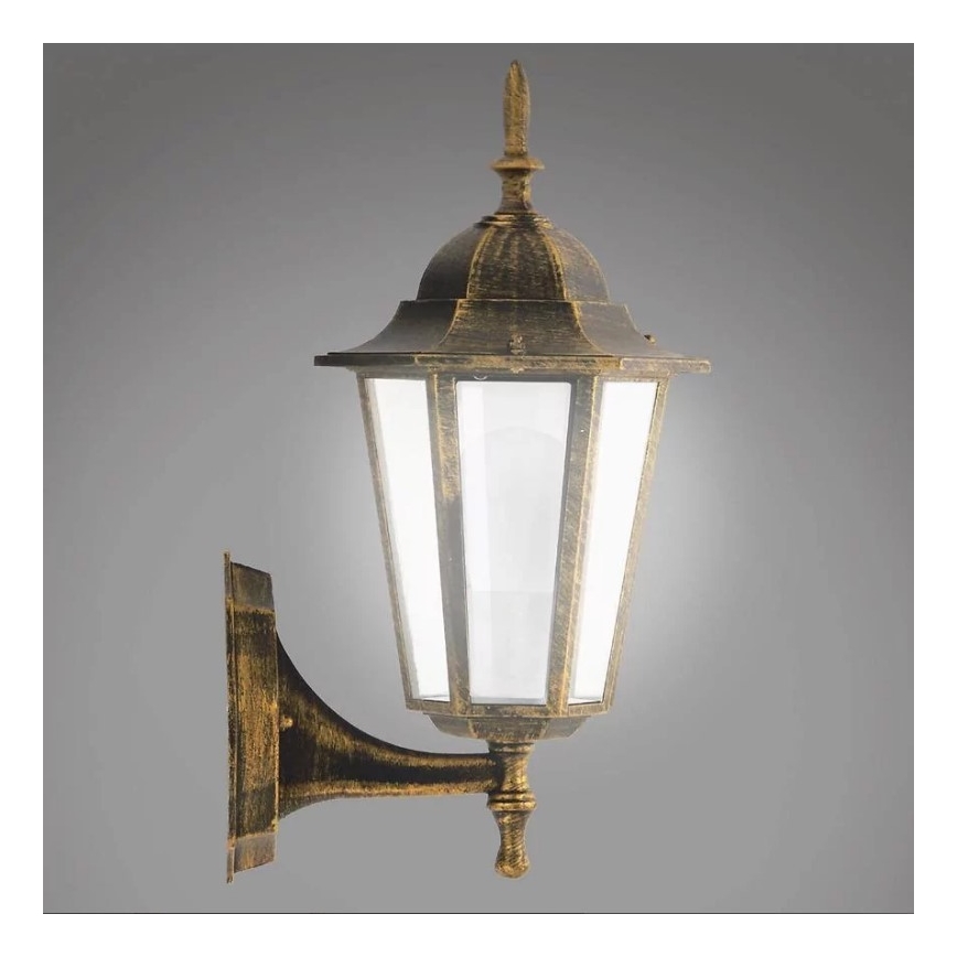 Iluminação de parede exterior 1xE27/20W/230V IP43 pátina