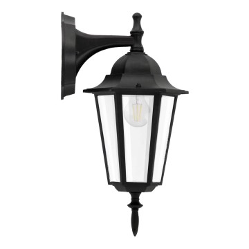 Iluminação de parede exterior 1xE27/20W/230V IP43 preto