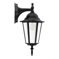 Iluminação de parede exterior 1xE27/20W/230V preto