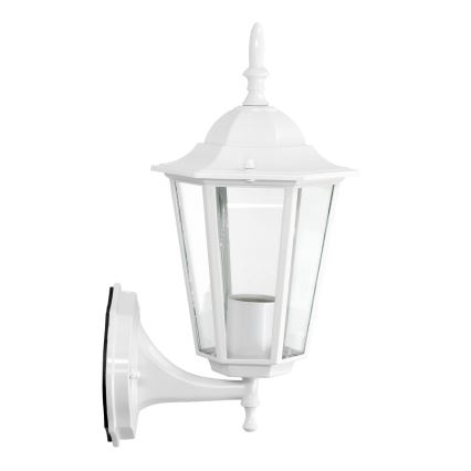 Iluminação de parede exterior 1xE27/60W/230V IP44 branco