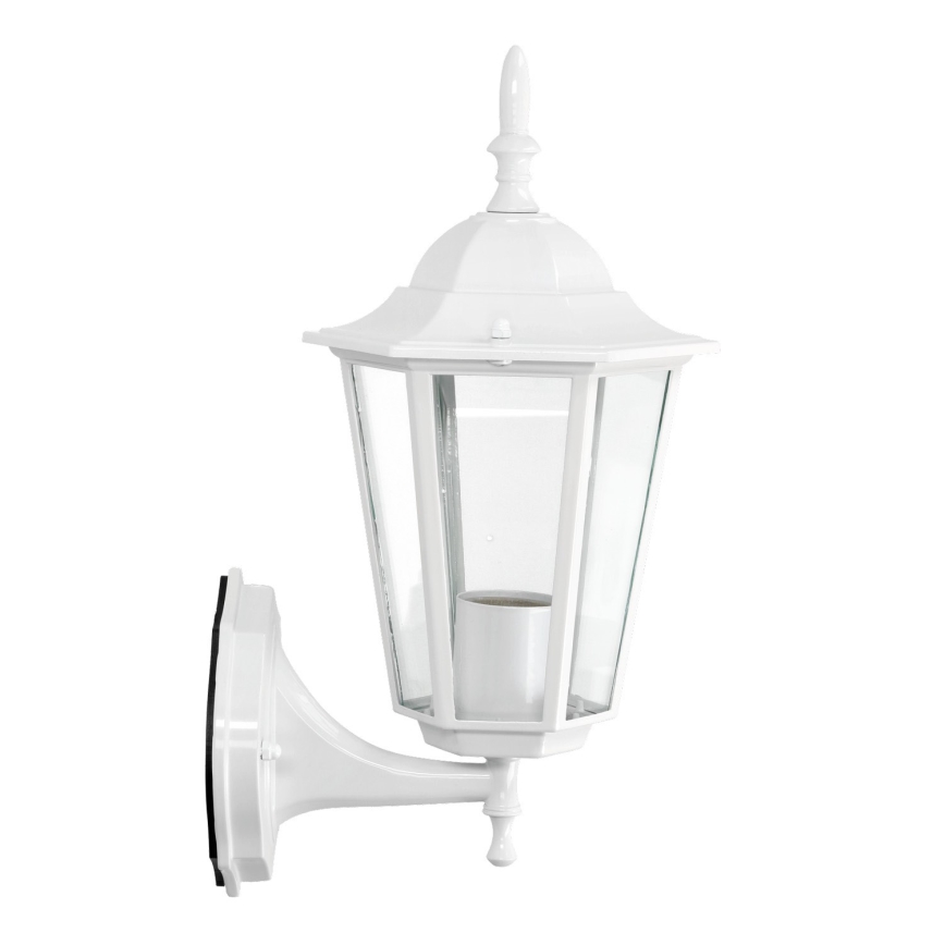 Iluminação de parede exterior 1xE27/60W/230V IP44 branco