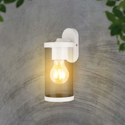 Iluminação de parede exterior 1xE27/60W/230V IP44 branco