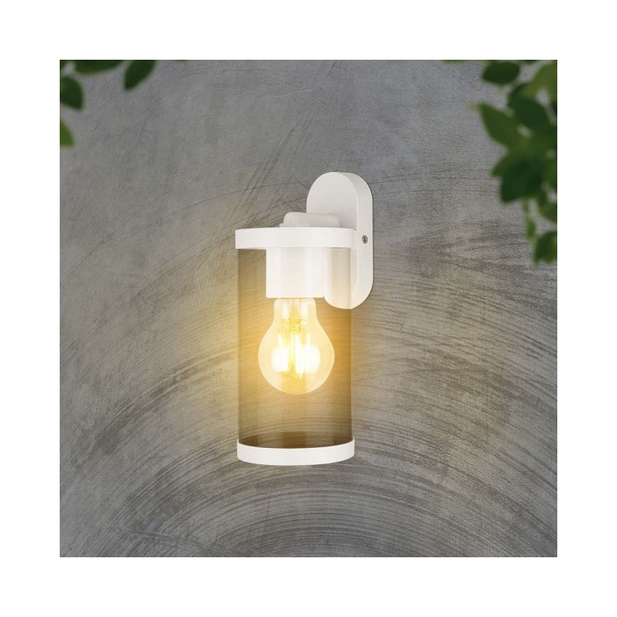 Iluminação de parede exterior 1xE27/60W/230V IP44 branco