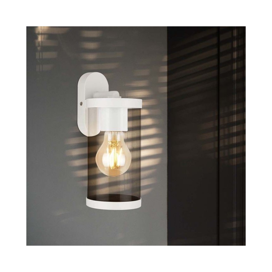 Iluminação de parede exterior 1xE27/60W/230V IP44 branco