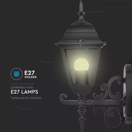 Iluminação de parede exterior 1xE27/60W/230V IP44