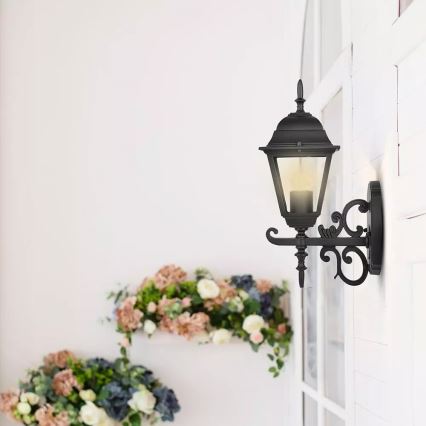 Iluminação de parede exterior 1xE27/60W/230V IP44