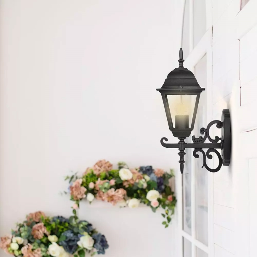 Iluminação de parede exterior 1xE27/60W/230V IP44