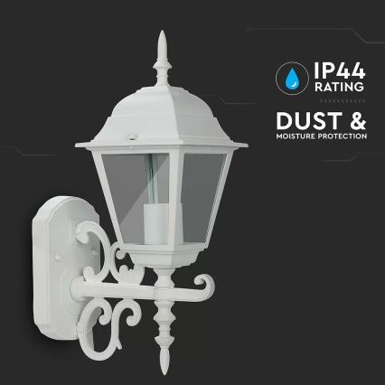 Iluminação de parede exterior 1xE27/60W/230V IP44