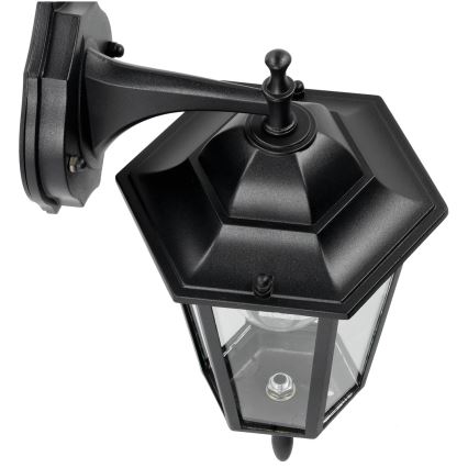 Iluminação de parede exterior 1xE27/60W/230V IP44 preta