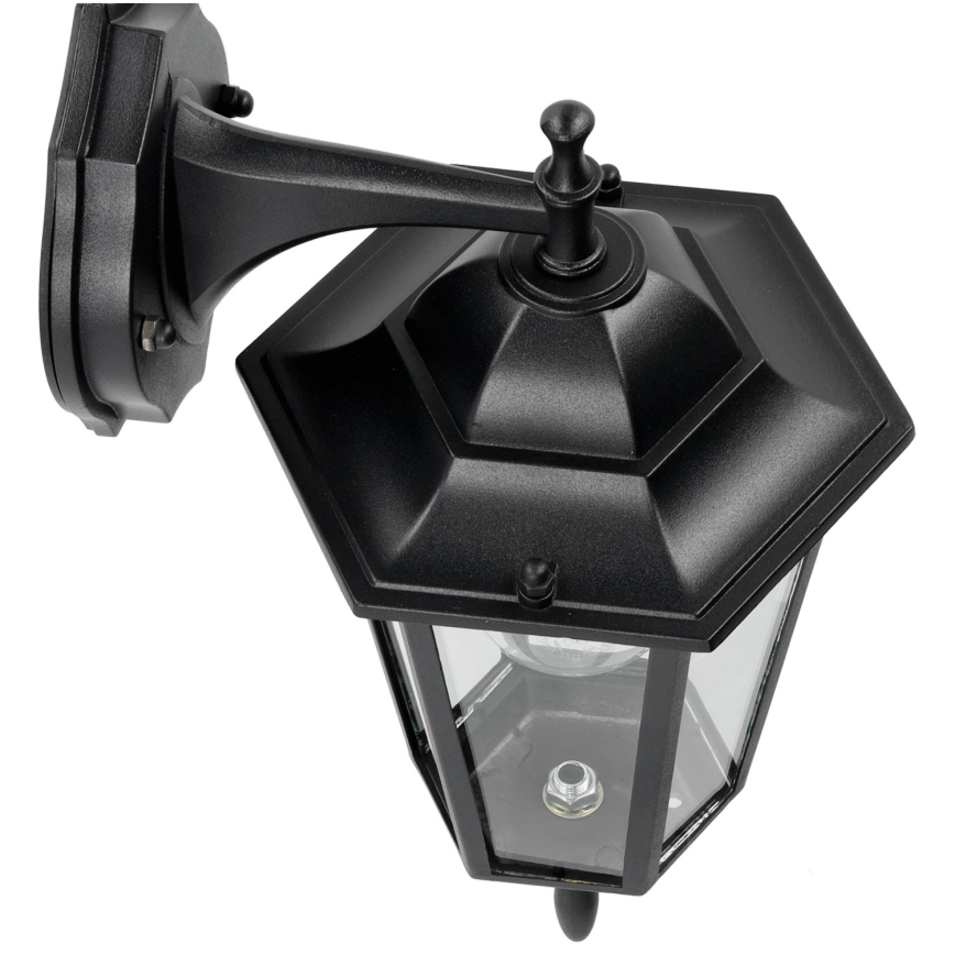 Iluminação de parede exterior 1xE27/60W/230V IP44 preta