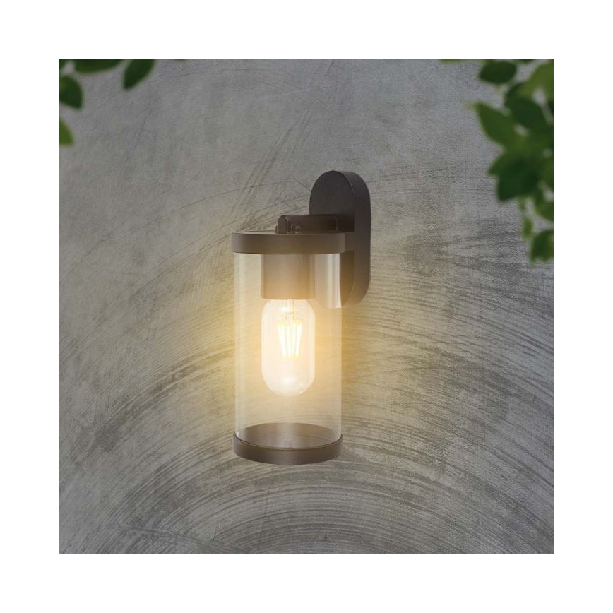 Iluminação de parede exterior 1xE27/60W/230V IP44 preto