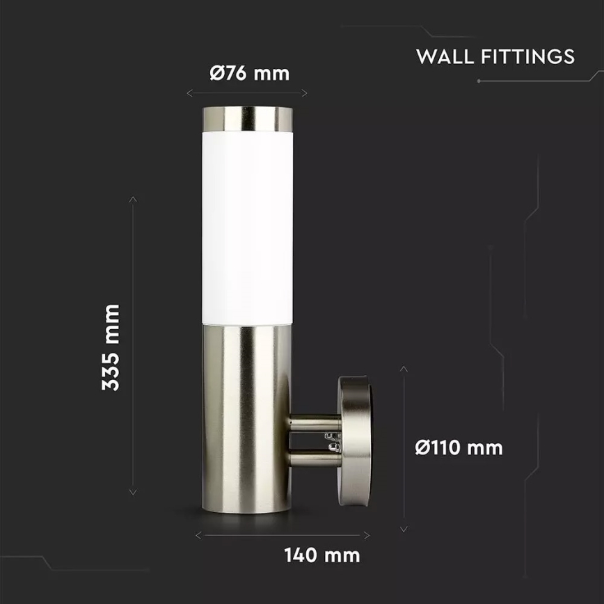 Iluminação de parede exterior 1xE27/60W/230V IP65