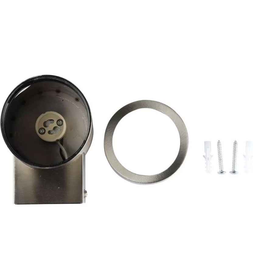 Iluminação de parede exterior 1xGU10/35W/230V IP44