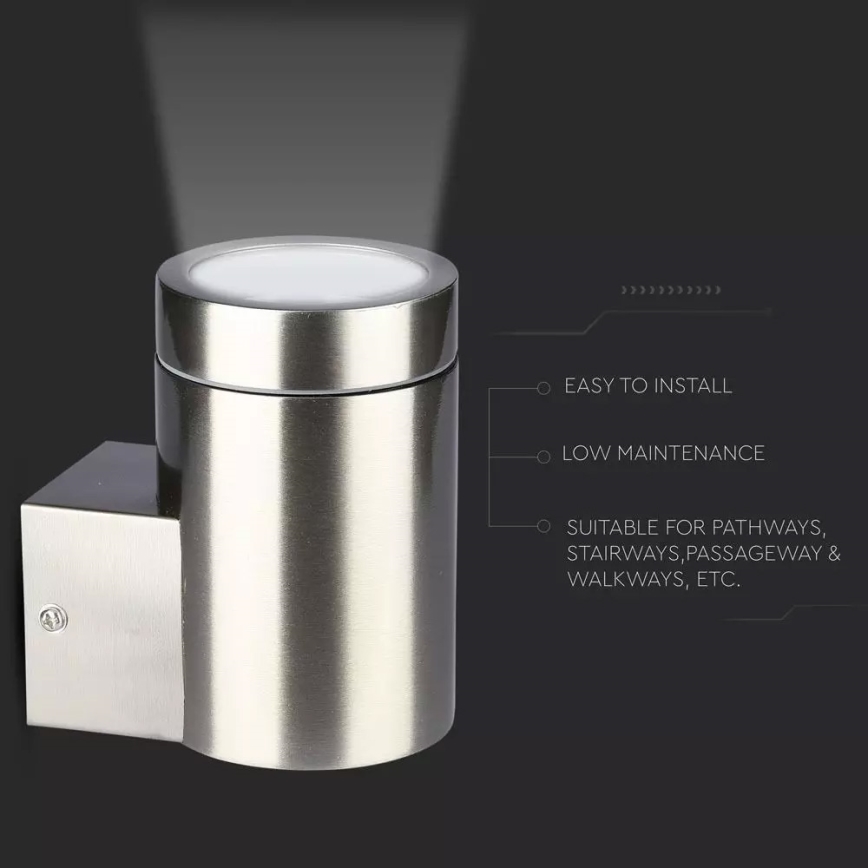 Iluminação de parede exterior 1xGU10/35W/230V IP44