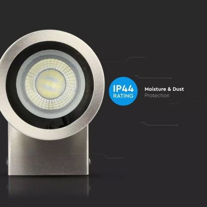 Iluminação de parede exterior 1xGU10/35W/230V IP44