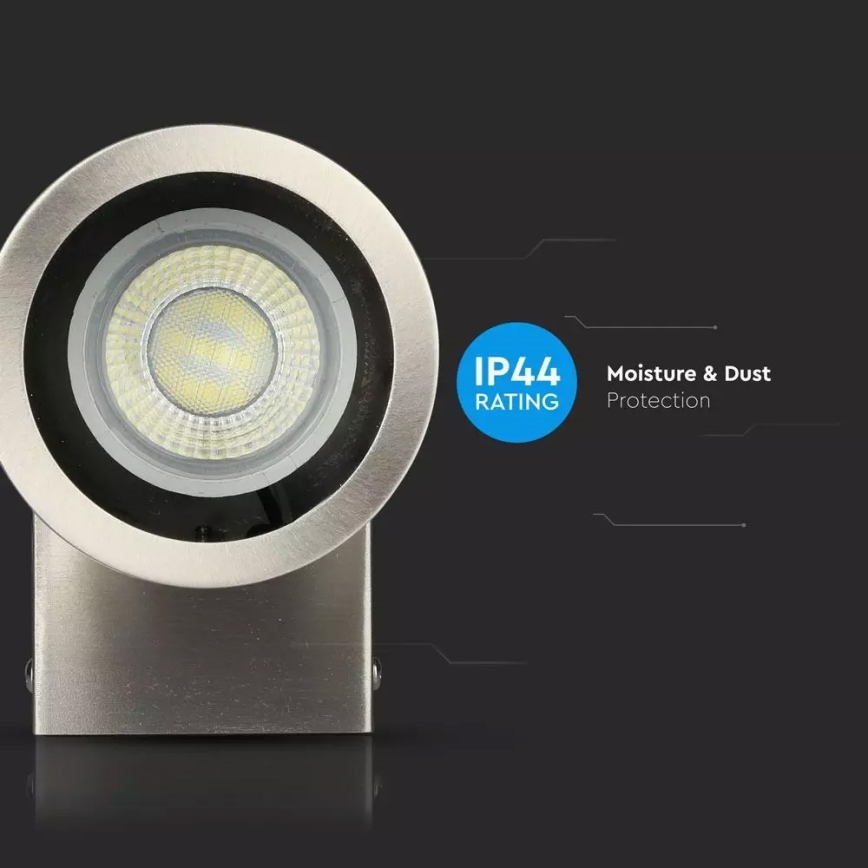 Iluminação de parede exterior 1xGU10/35W/230V IP44
