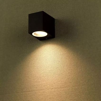 Iluminação de parede exterior 1xGU10/35W/230V IP44