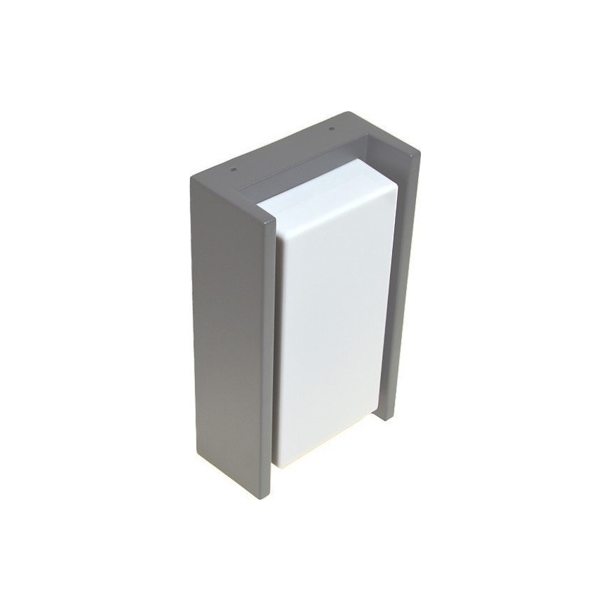 Iluminação de parede exterior ARAGO 1xE27/60W/230V IP54 cinzento