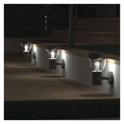Iluminação de parede exterior ARTEO 1xE27/15W/230V IP44