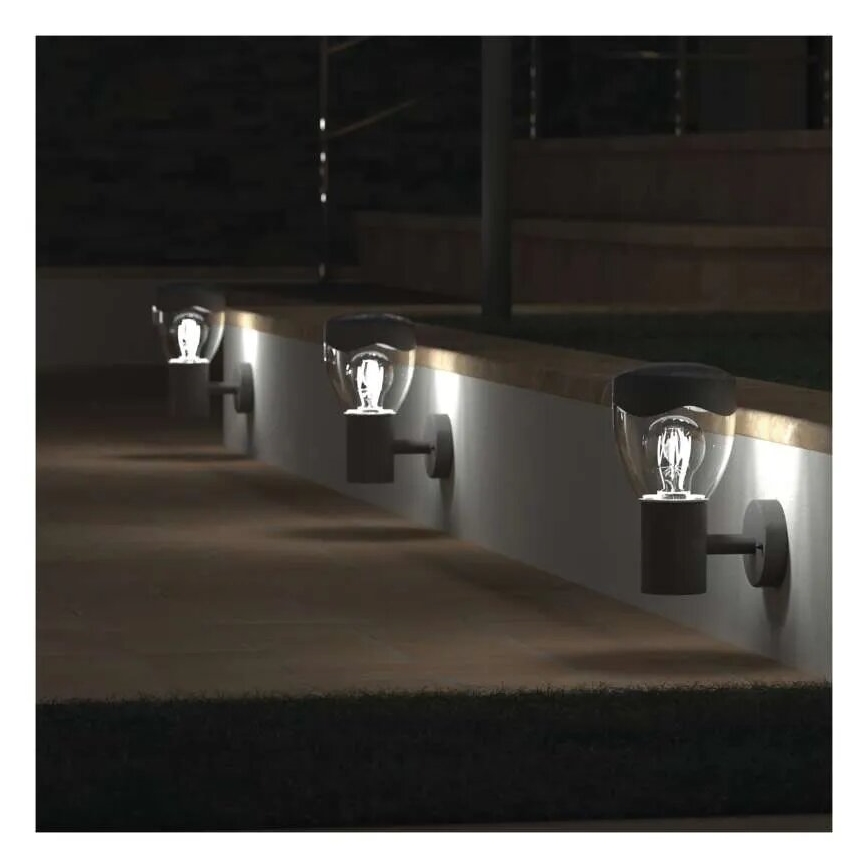 Iluminação de parede exterior ARTEO 1xE27/15W/230V IP44