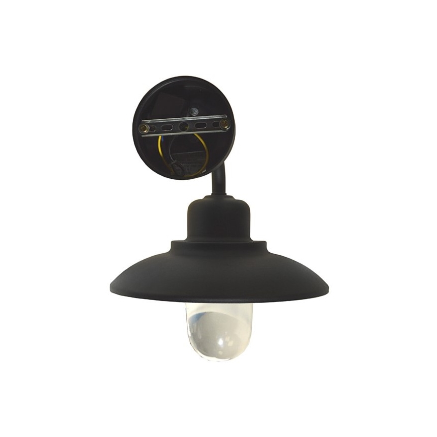 Iluminação de parede exterior BARD 1xE27/60W/230V IP44 preto
