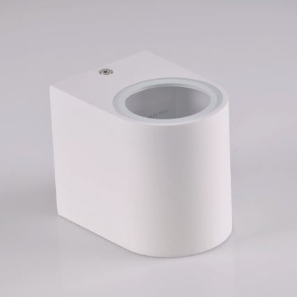 Iluminação de parede exterior BOSTON 1xGU10/10W/230V IP44 branco