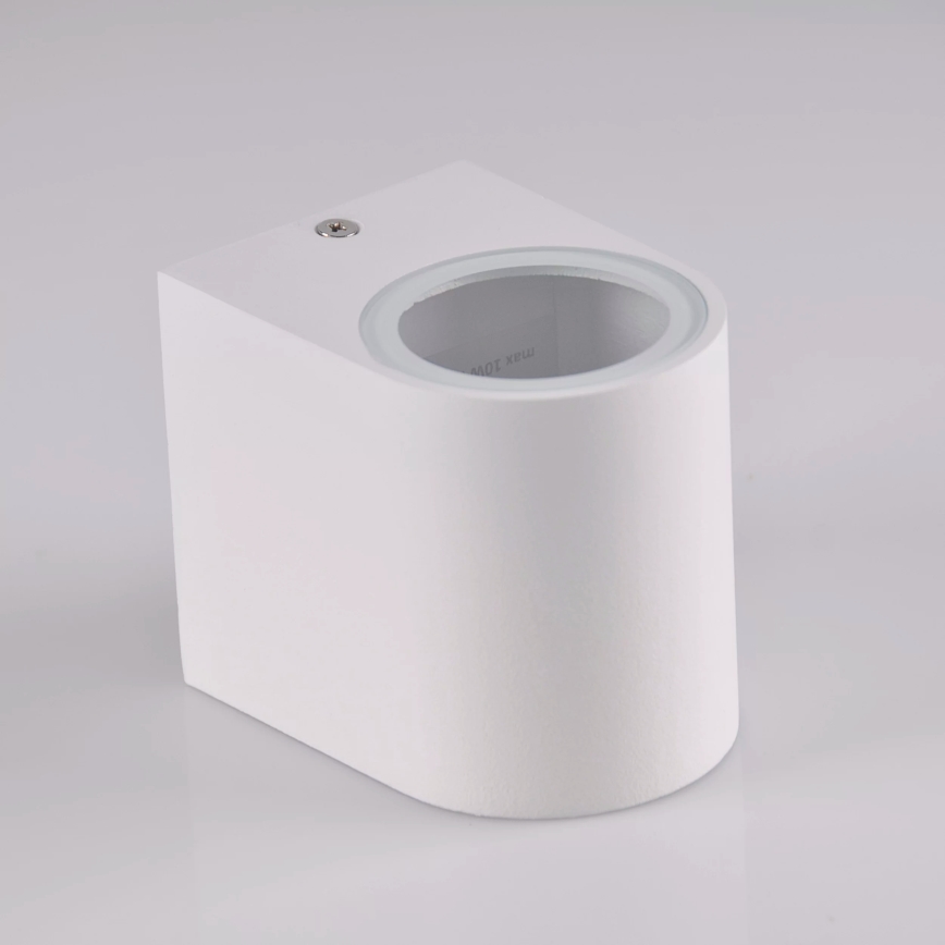 Iluminação de parede exterior BOSTON 1xGU10/10W/230V IP44 branco