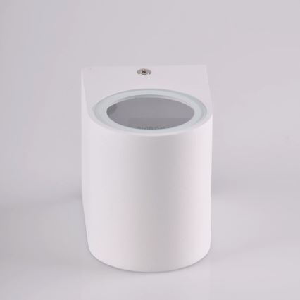 Iluminação de parede exterior BOSTON 1xGU10/10W/230V IP44 branco
