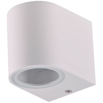Iluminação de parede exterior BOSTON 1xGU10/10W/230V IP44 branco
