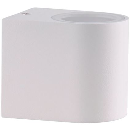 Iluminação de parede exterior BOSTON 1xGU10/10W/230V IP44 branco