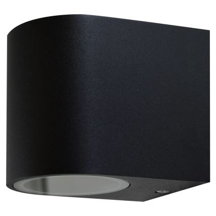 Iluminação de parede exterior BOSTON 1xGU10/10W/230V IP44 preto