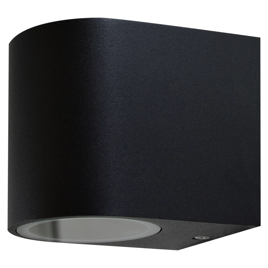Iluminação de parede exterior BOSTON 1xGU10/10W/230V IP44 preto
