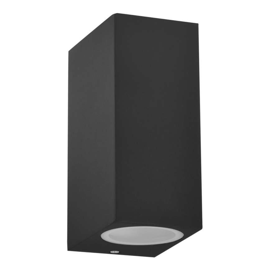Iluminação de parede exterior BOSTON 2xGU10/10W/230V antracite