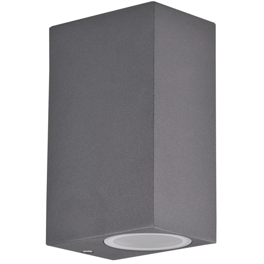 Iluminação de parede exterior BOSTON 2xGU10/10W/230V antracite