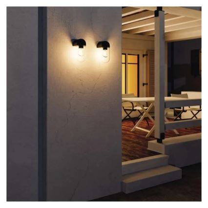 Iluminação de parede exterior CASSIA 1xE27/15W/230V IP44