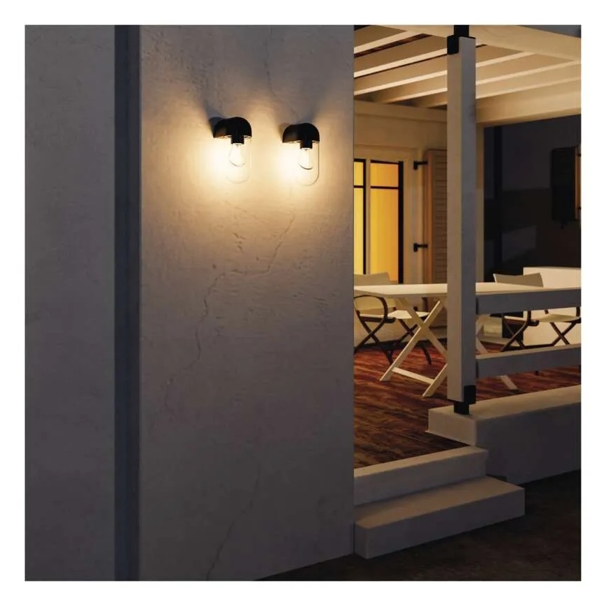 Iluminação de parede exterior CASSIA 1xE27/15W/230V IP44