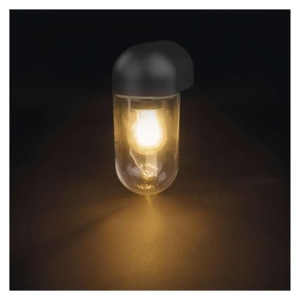 Iluminação de parede exterior CASSIA 1xE27/15W/230V IP44