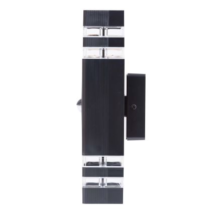 Iluminação de parede exterior com sensor BREZZA 2xGU10/35W/230V IP65