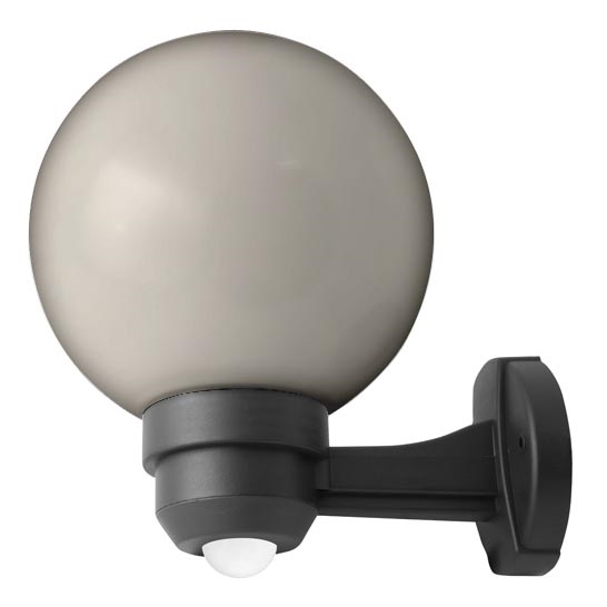 Iluminação de parede exterior com sensor PARK 1xE27/60W/230V