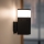 Iluminação de parede exterior com uma tomada DASTEN 1xG9/11W/230V IP44 preto