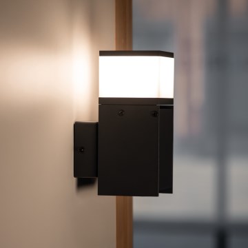Iluminação de parede exterior DASTEN 1xG9/11W/230V IP44 preto