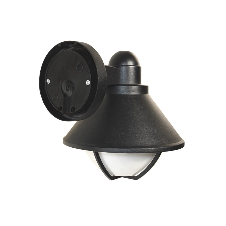 Iluminação de parede exterior EDINA 1xE27/60W/230V IP44 preto